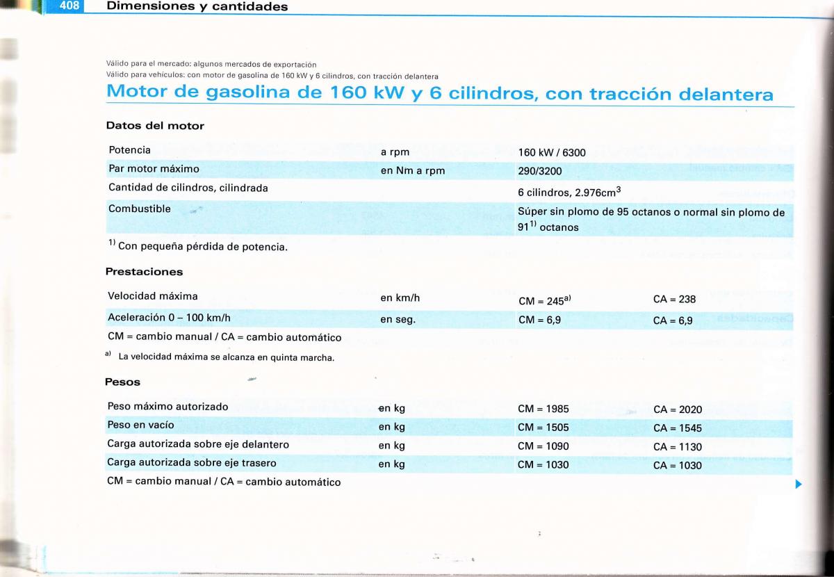 Audi A4 B6 8E manual del propietario / page 384