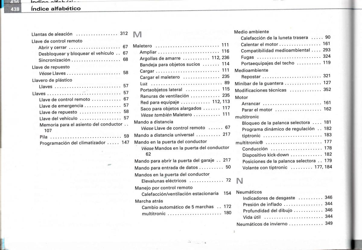 Audi A4 B6 8E manual del propietario / page 412