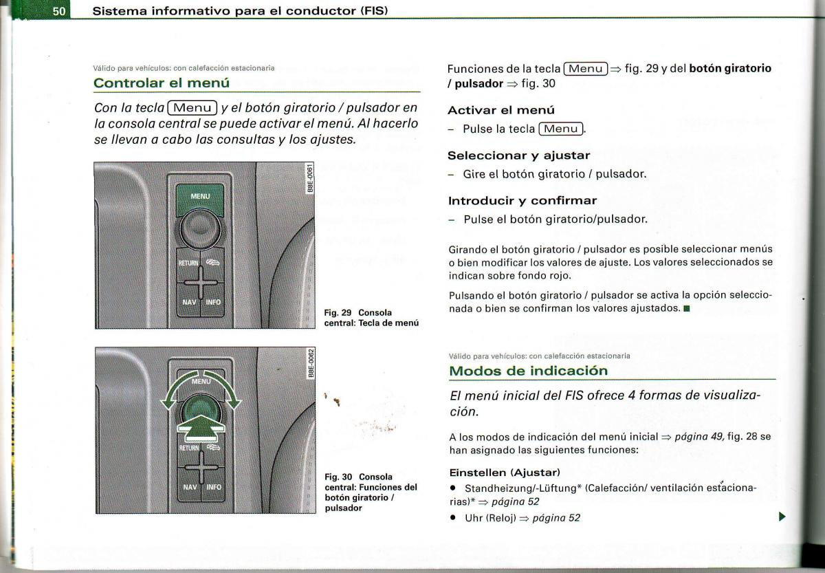 Audi A4 B6 8E manual del propietario / page 46