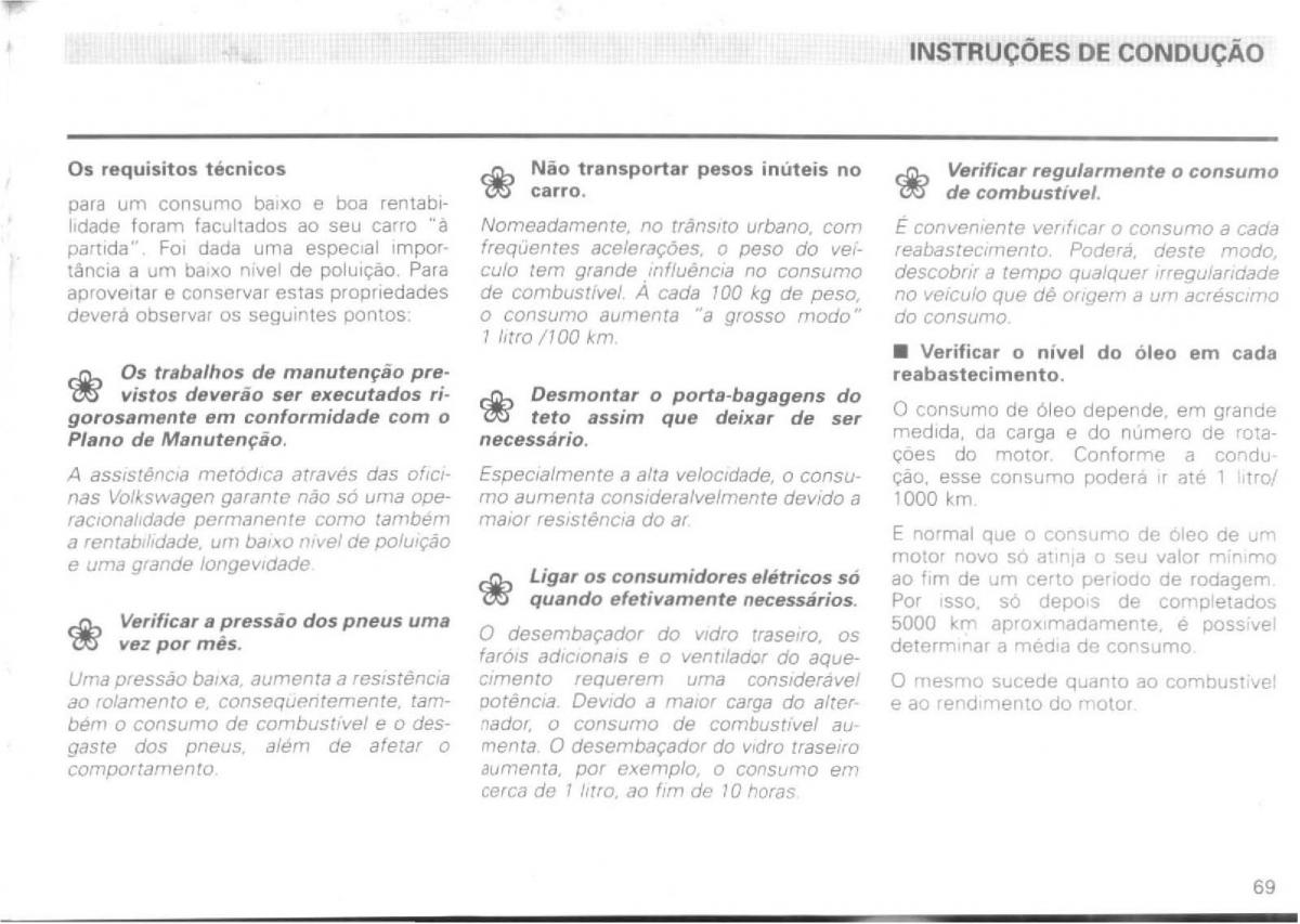 VW Passat B4 manual do usuario / page 71