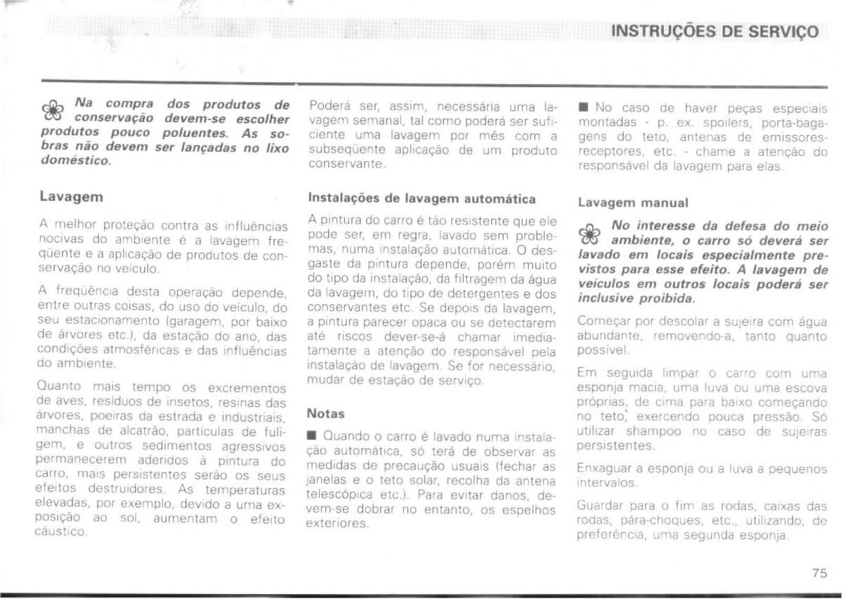 VW Passat B4 manual do usuario / page 77