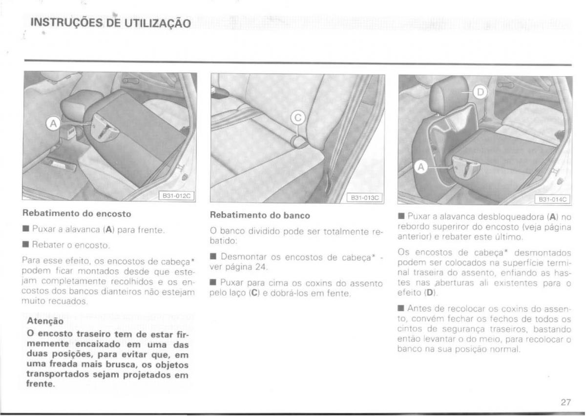 VW Passat B4 manual do usuario / page 29