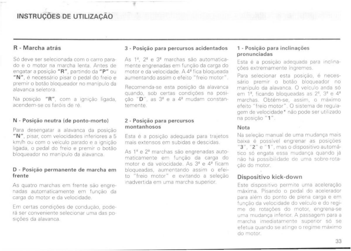 VW Passat B4 manual do usuario / page 35