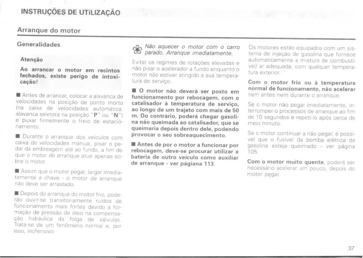 VW Passat B4 manual do usuario / page 39