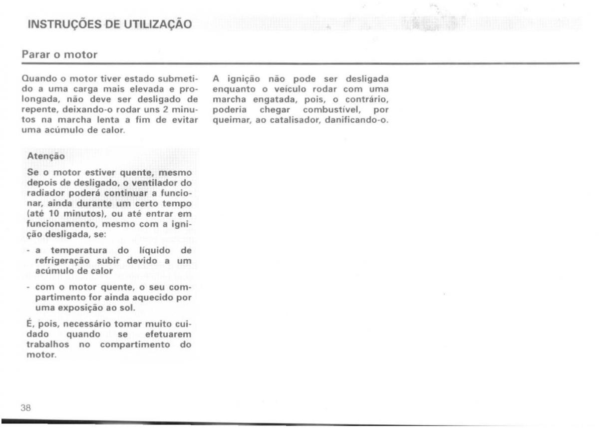 VW Passat B4 manual do usuario / page 40