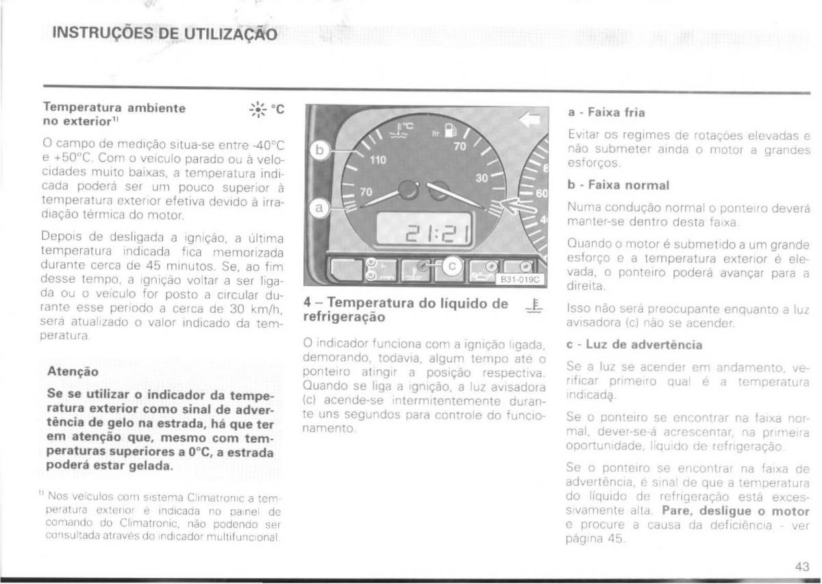 VW Passat B4 manual do usuario / page 45