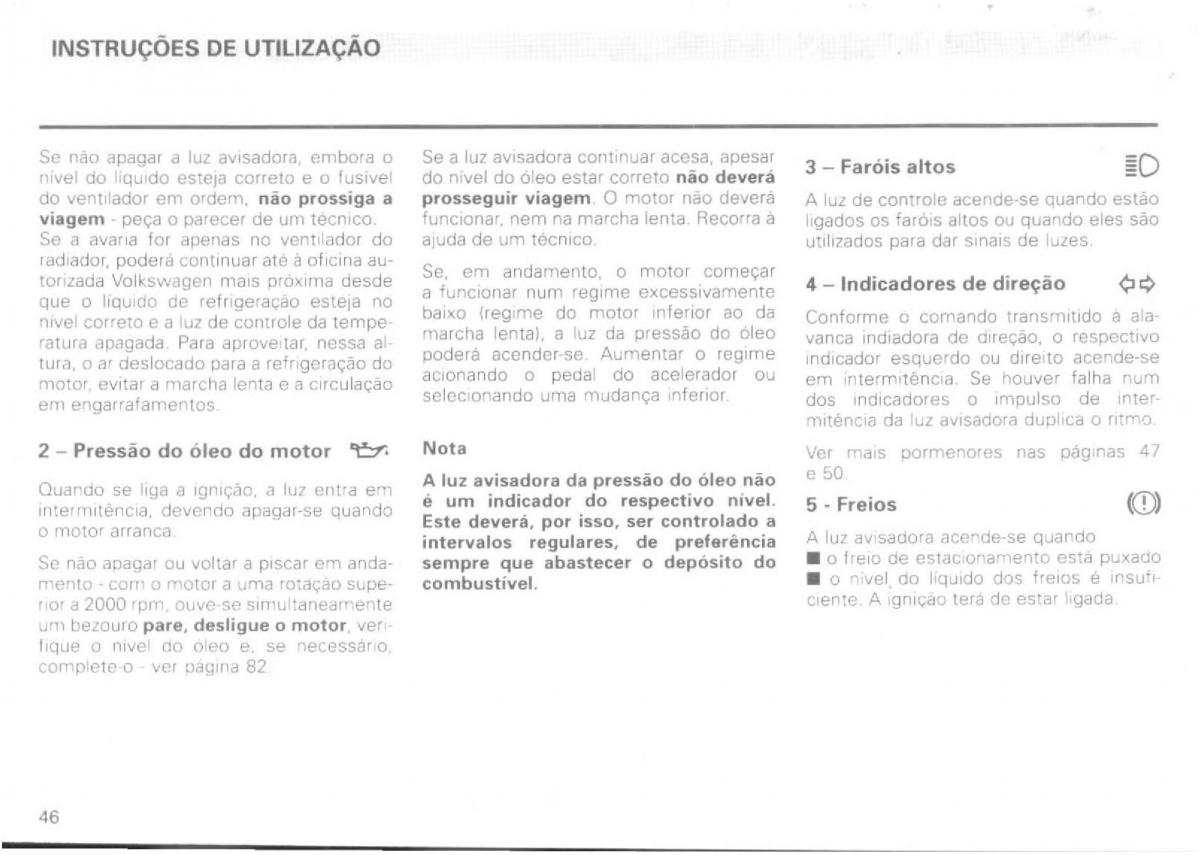 VW Passat B4 manual do usuario / page 48