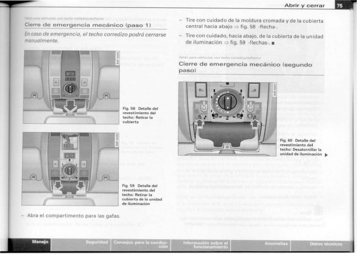 Audi A6 C6 manual del propietario / page 77