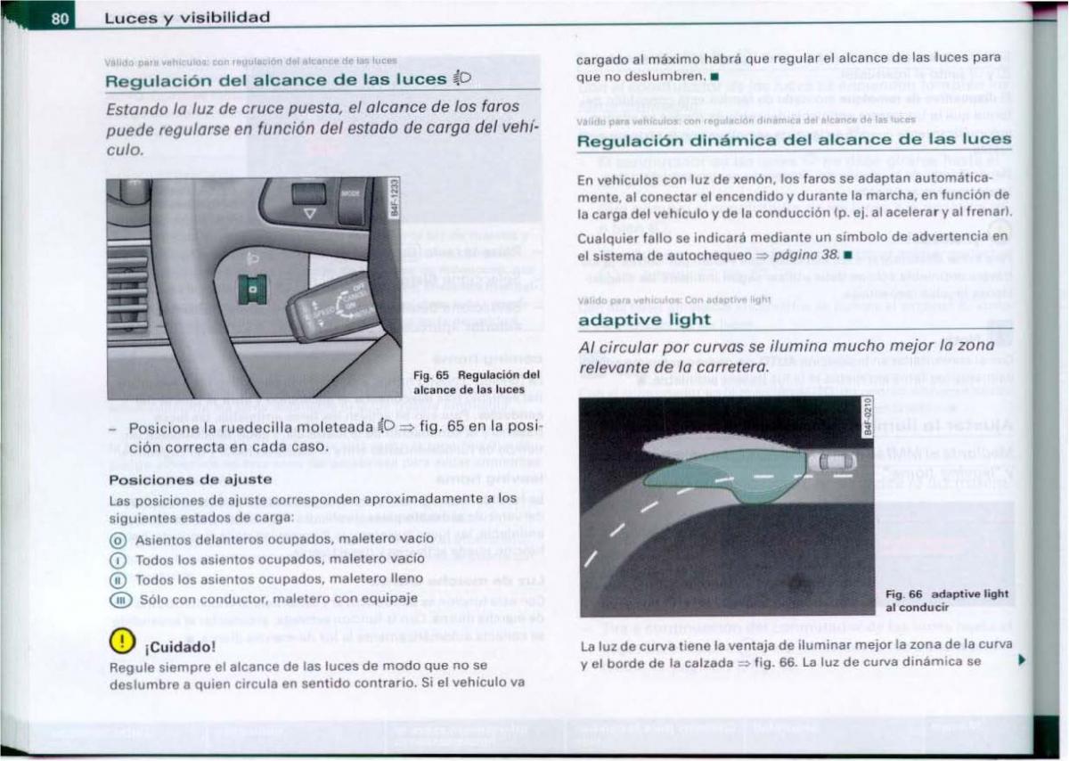 Audi A6 C6 manual del propietario / page 82