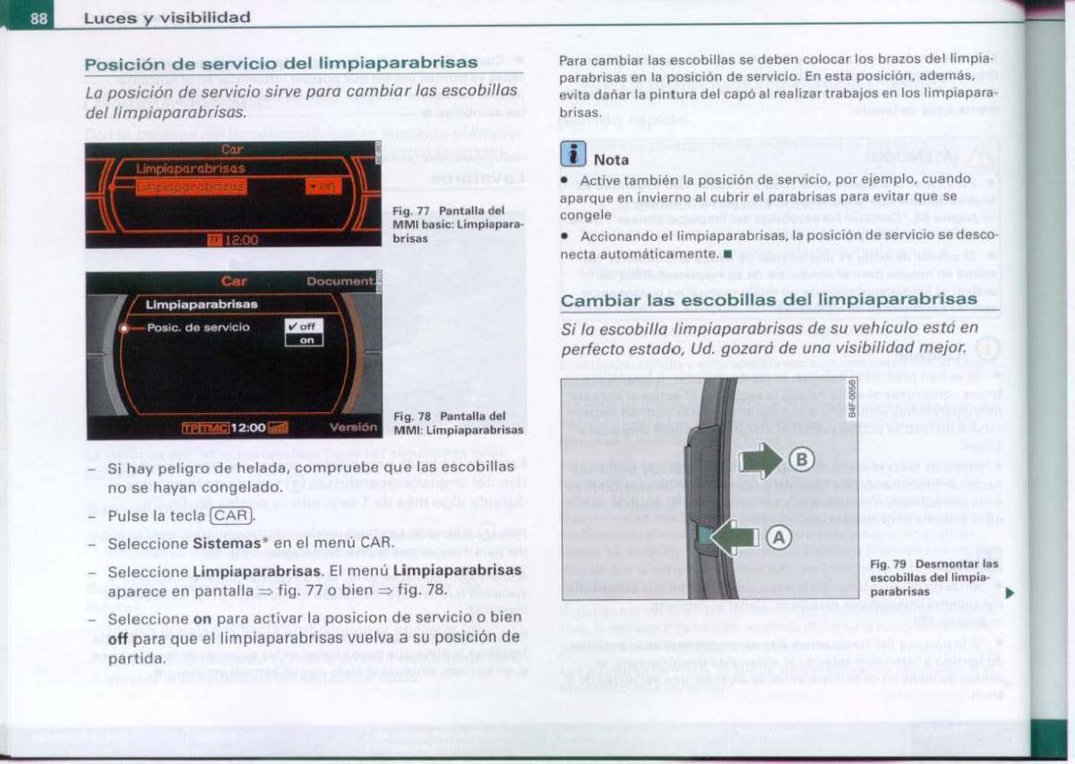 Audi A6 C6 manual del propietario / page 90