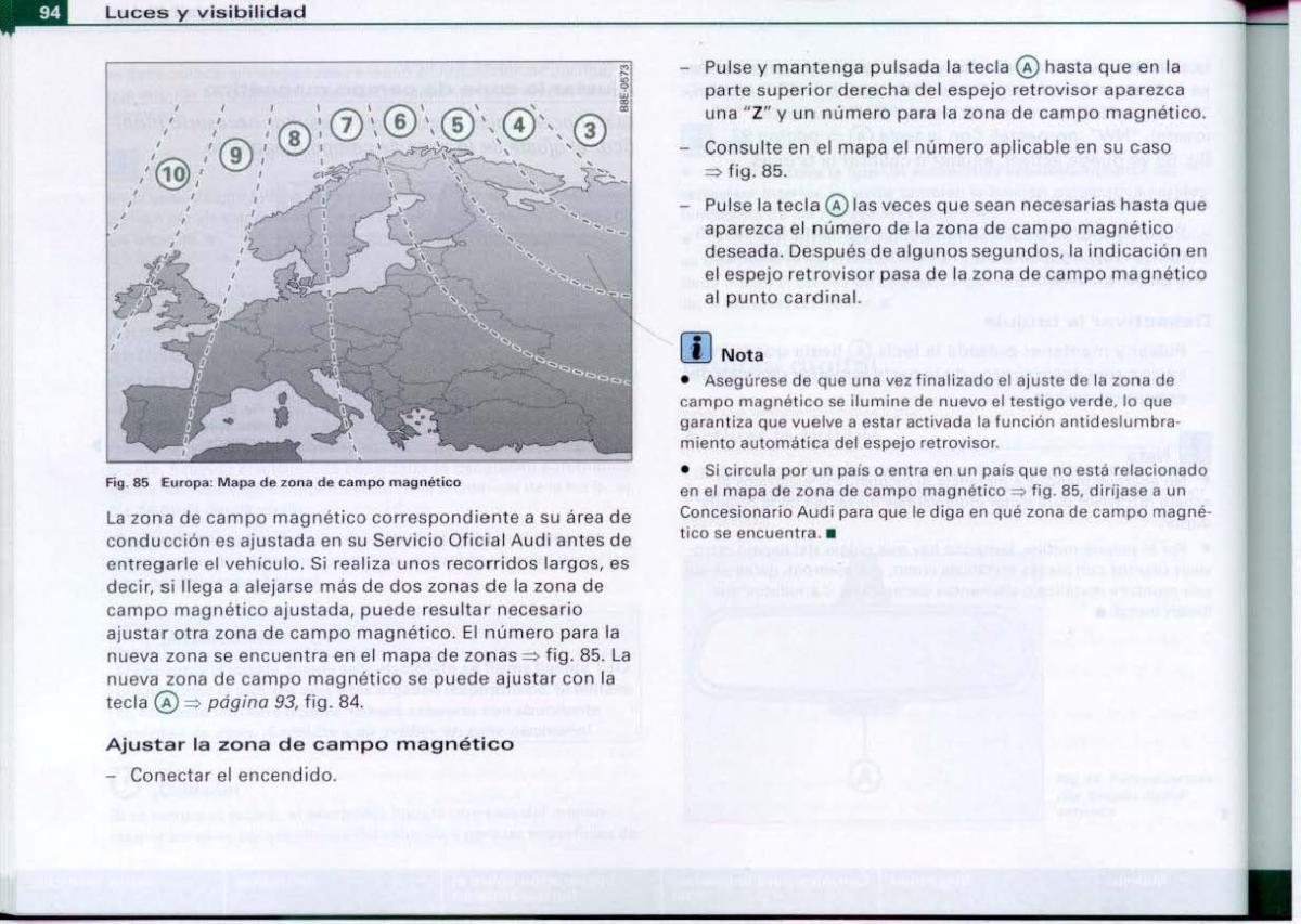 Audi A6 C6 manual del propietario / page 96