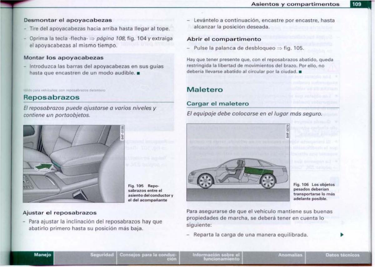 Audi A6 C6 manual del propietario / page 111