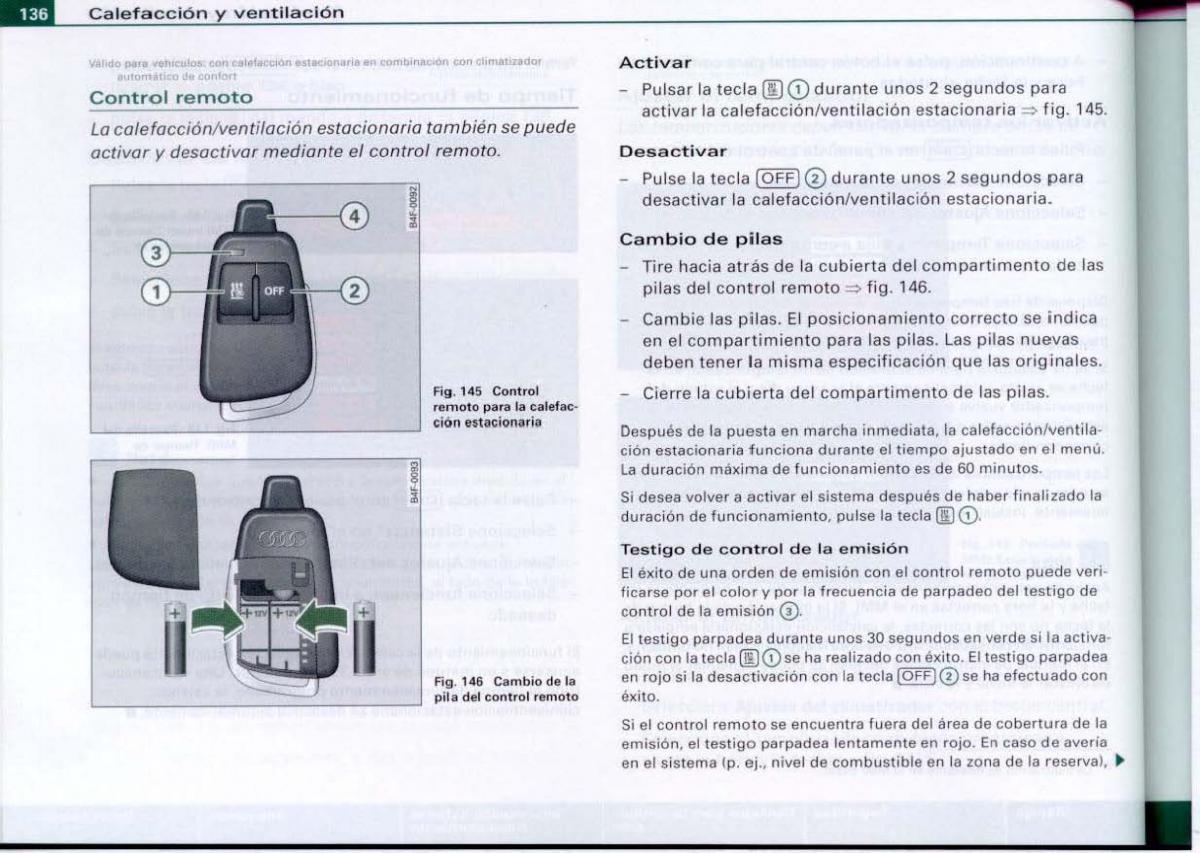 Audi A6 C6 manual del propietario / page 138