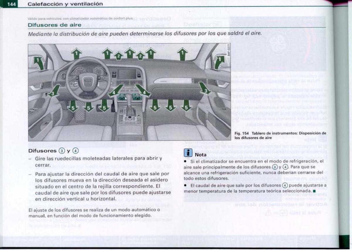 Audi A6 C6 manual del propietario / page 146