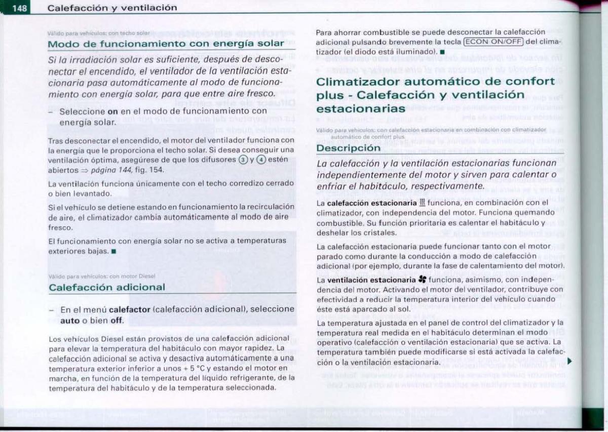 Audi A6 C6 manual del propietario / page 150