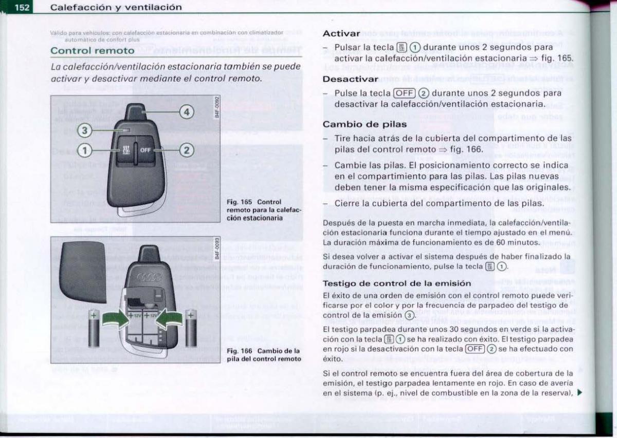 Audi A6 C6 manual del propietario / page 154