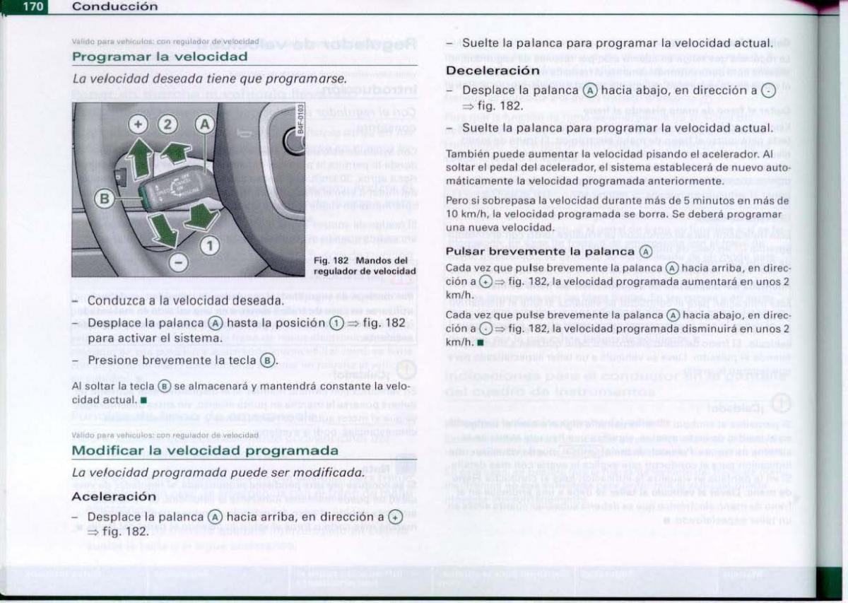 Audi A6 C6 manual del propietario / page 172