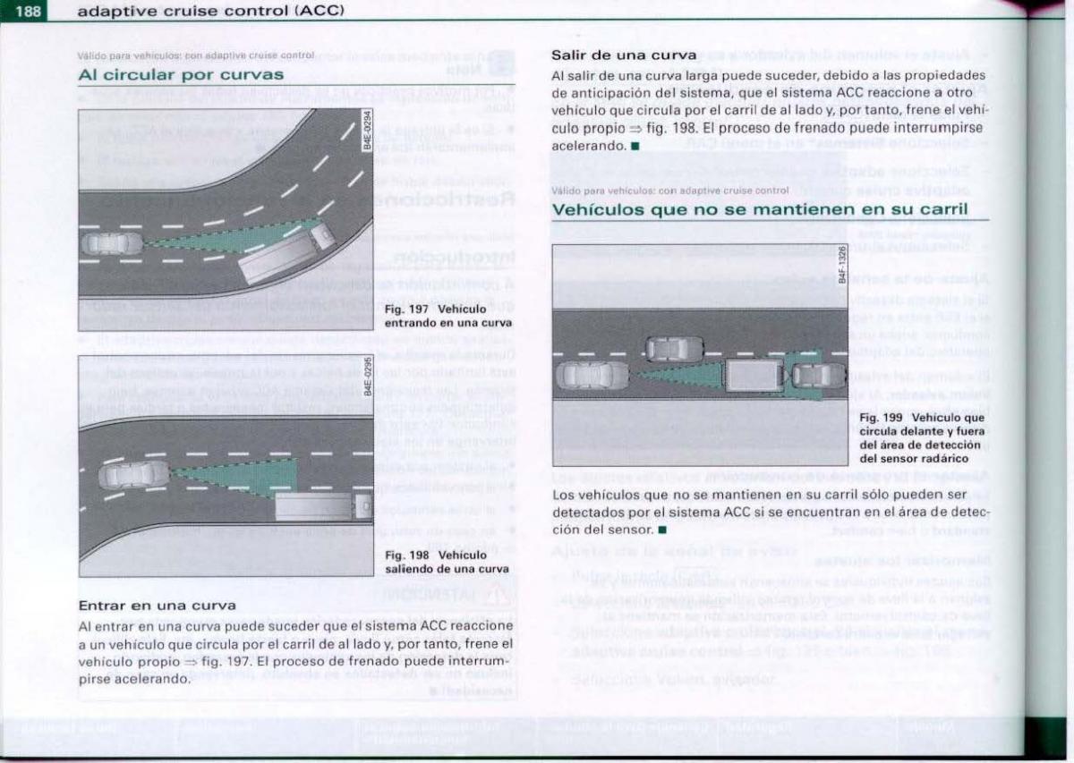 Audi A6 C6 manual del propietario / page 190