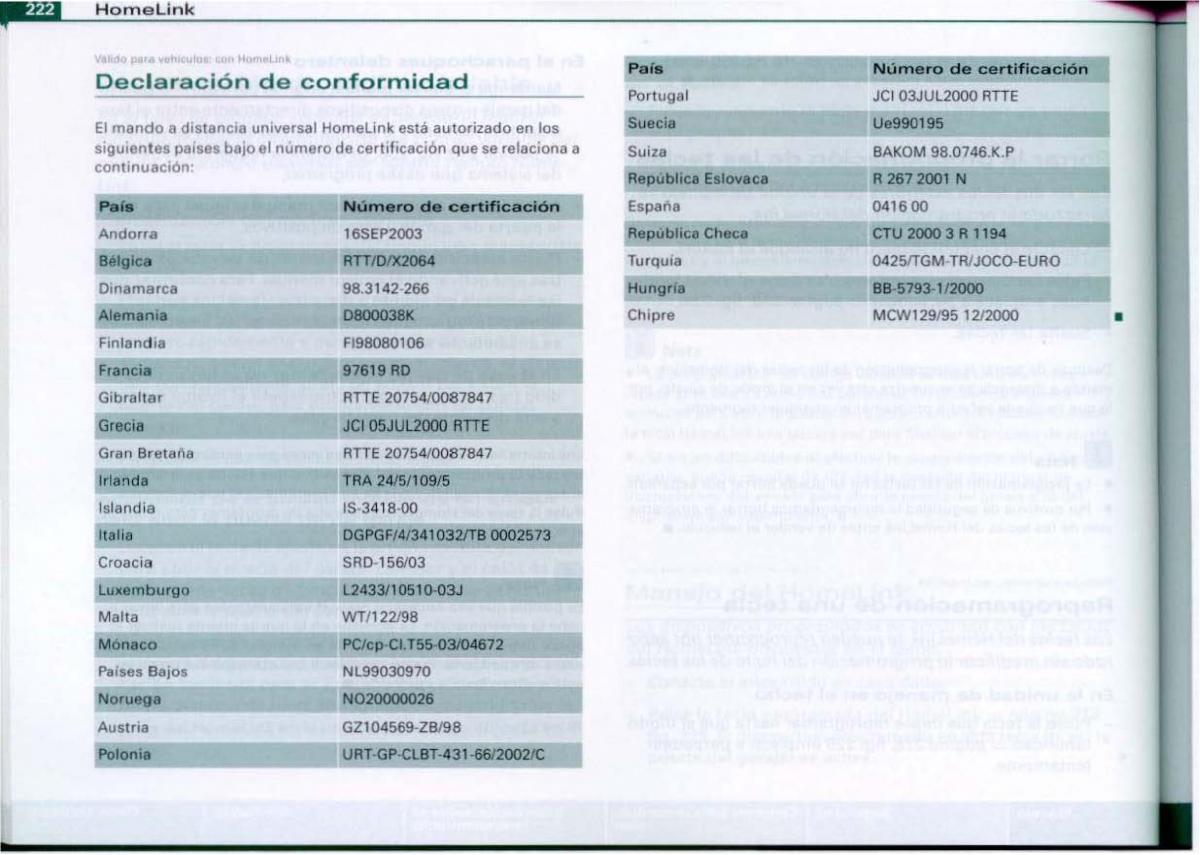 Audi A6 C6 manual del propietario / page 224