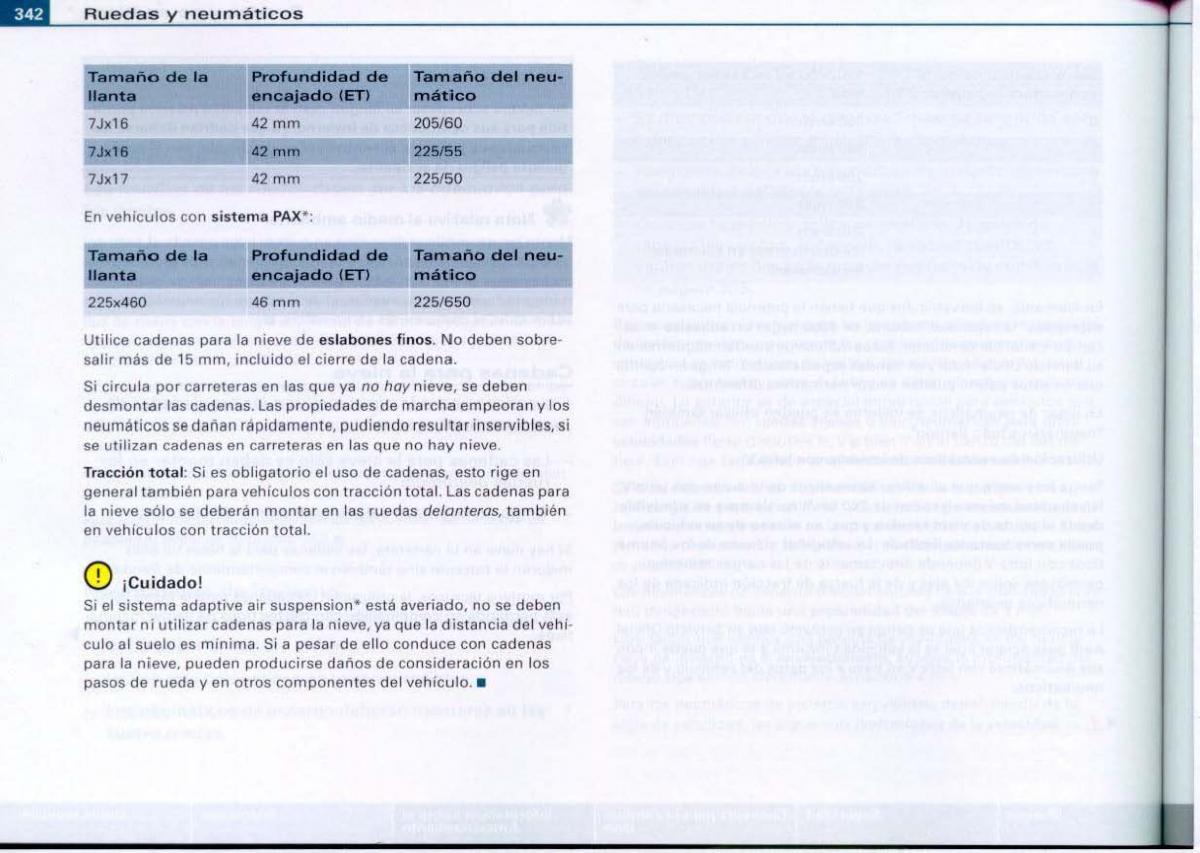 Audi A6 C6 manual del propietario / page 344