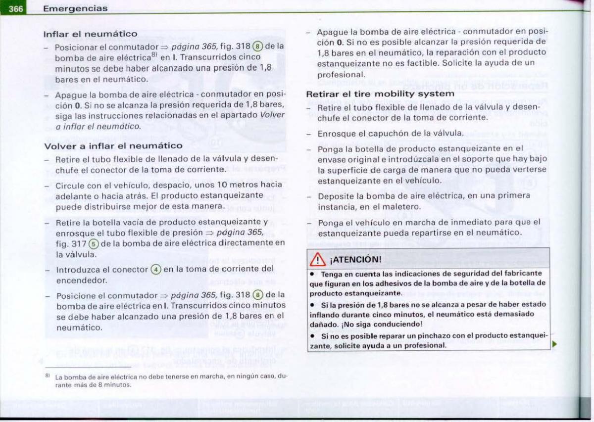 Audi A6 C6 manual del propietario / page 368