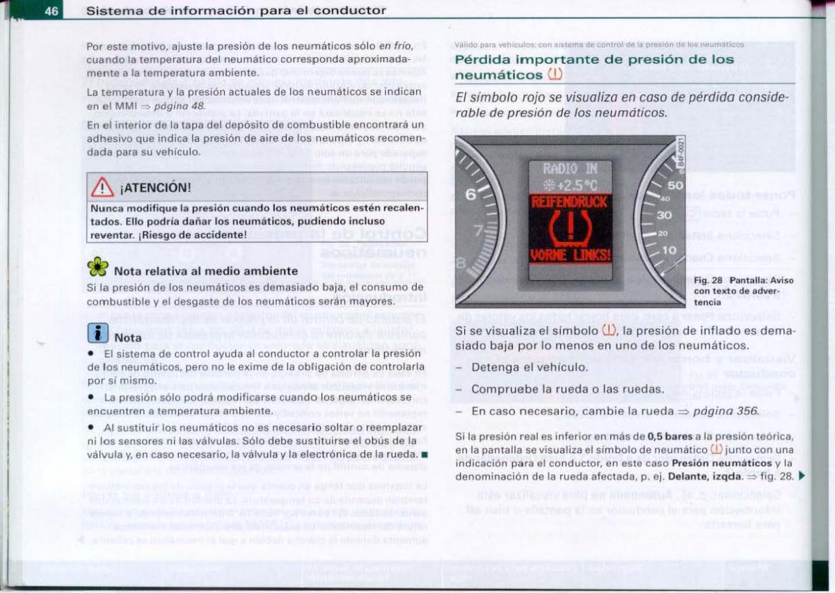 Audi A6 C6 manual del propietario / page 48