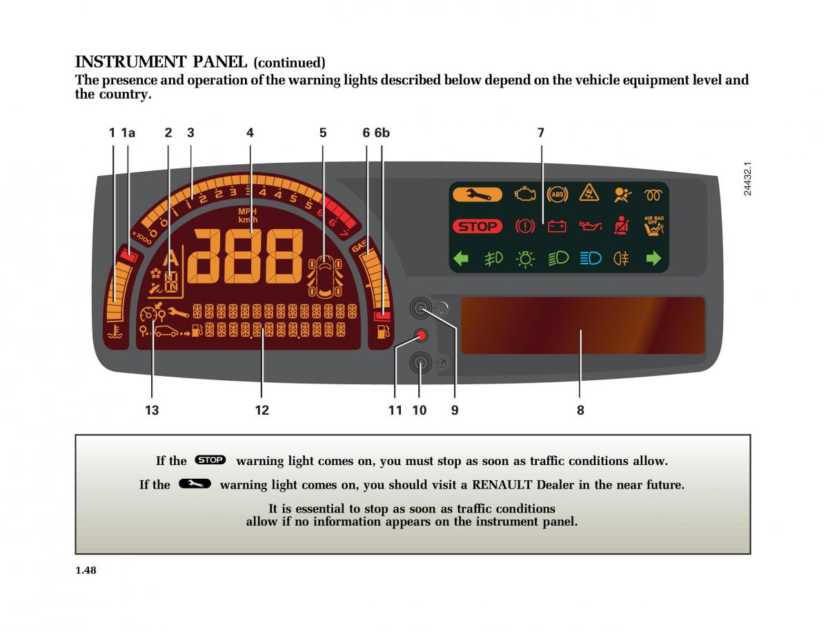 Renault Modus owners manual / page 55