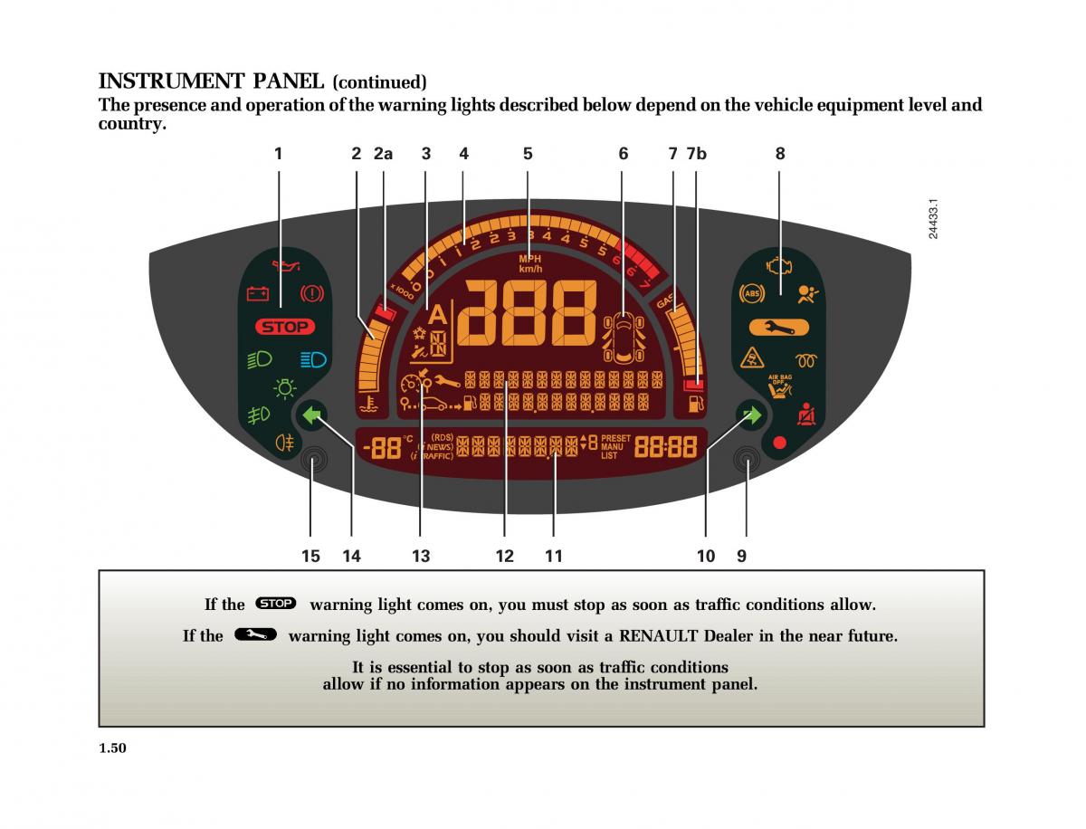 Renault Modus owners manual / page 57