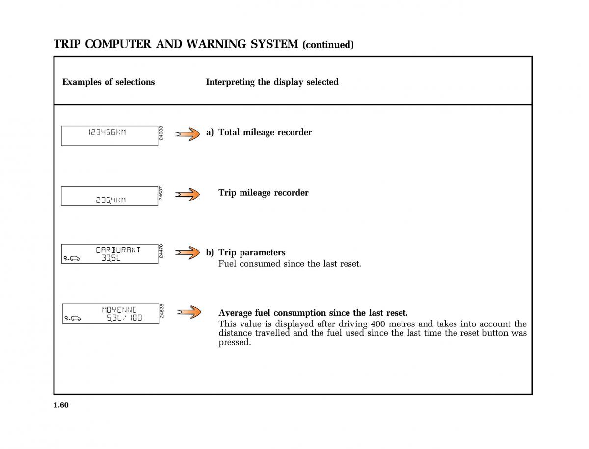 Renault Modus owners manual / page 67