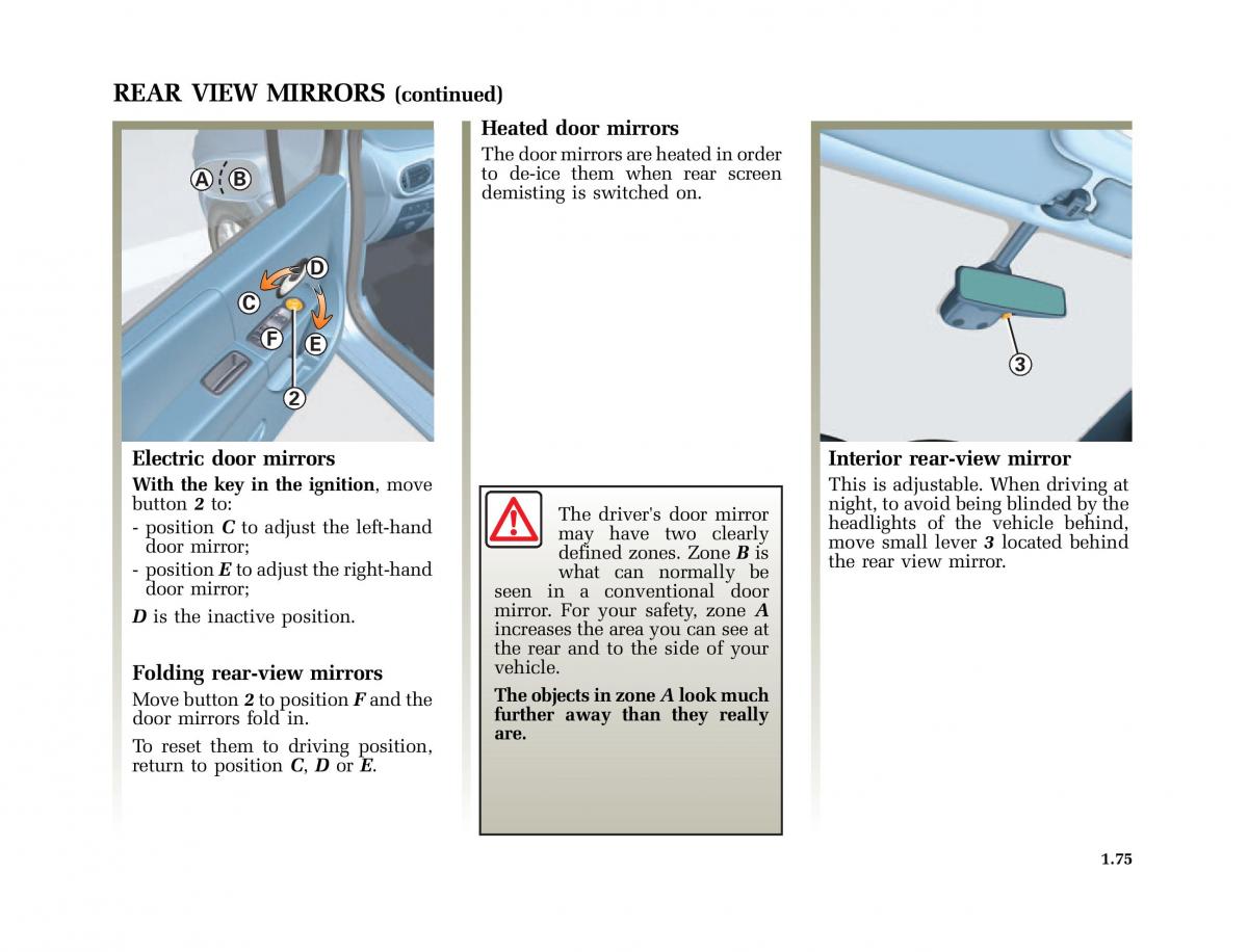 Renault Modus owners manual / page 82