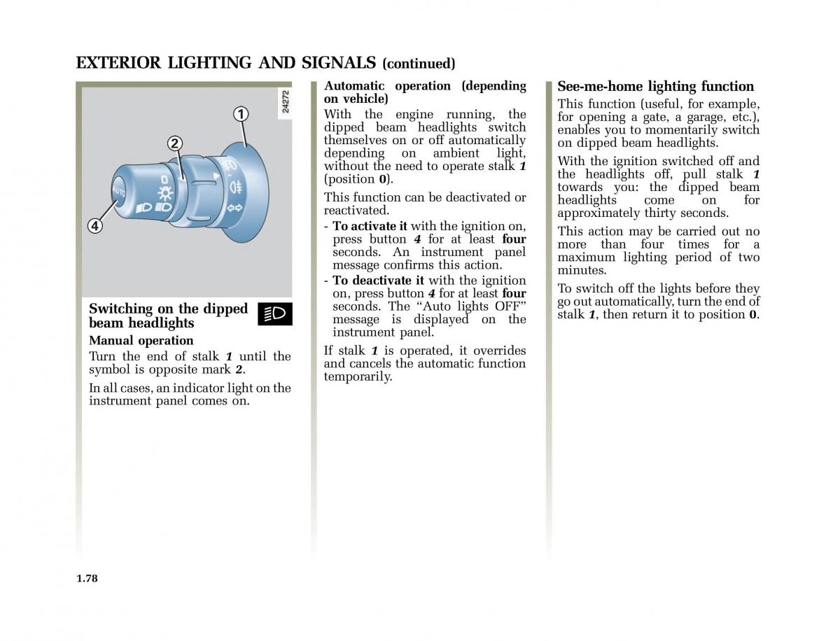 Renault Modus owners manual / page 85