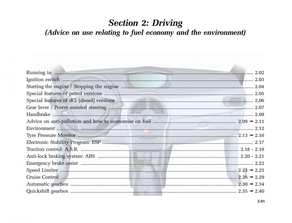 Renault Modus owners manual / page 96