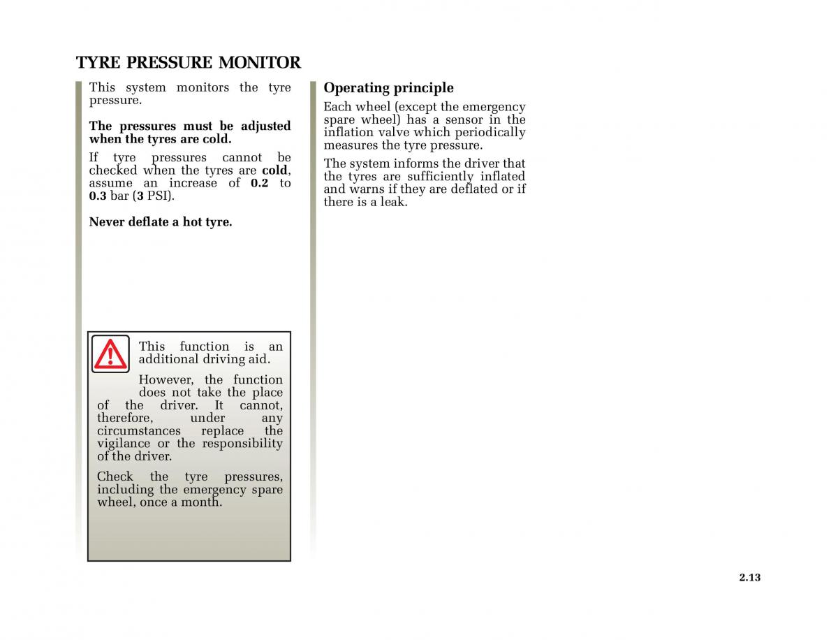 Renault Modus owners manual / page 108