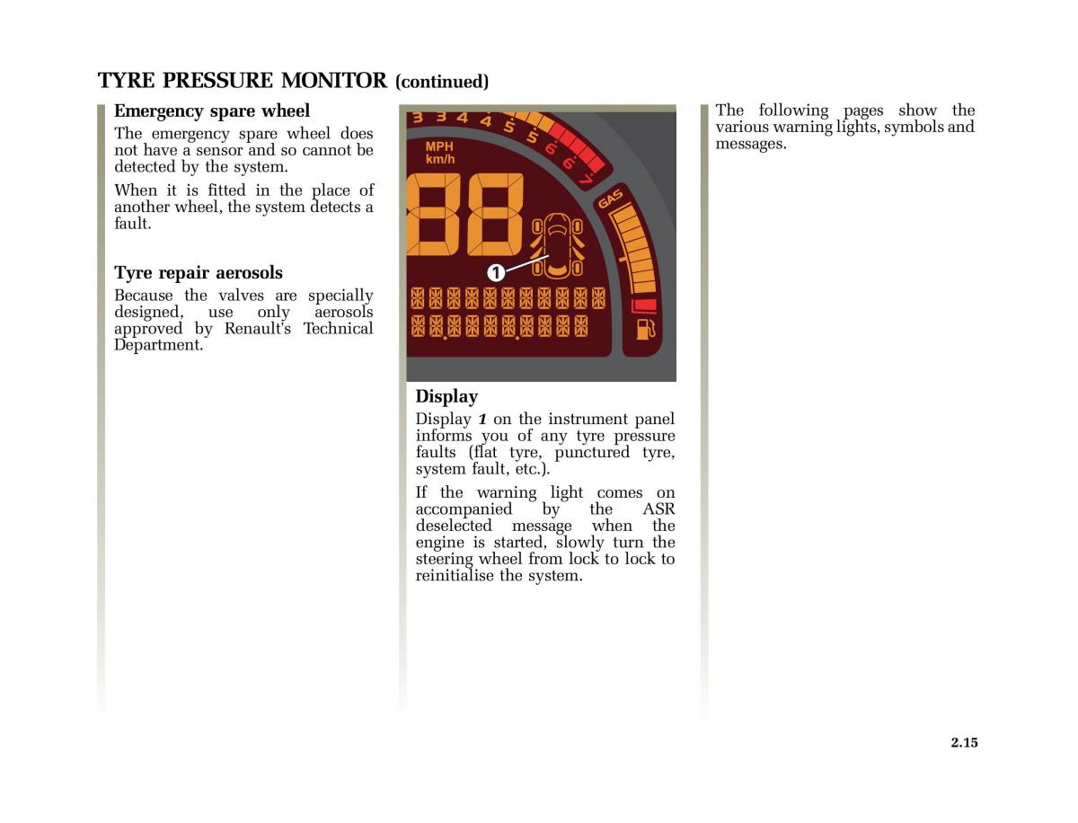 Renault Modus owners manual / page 110