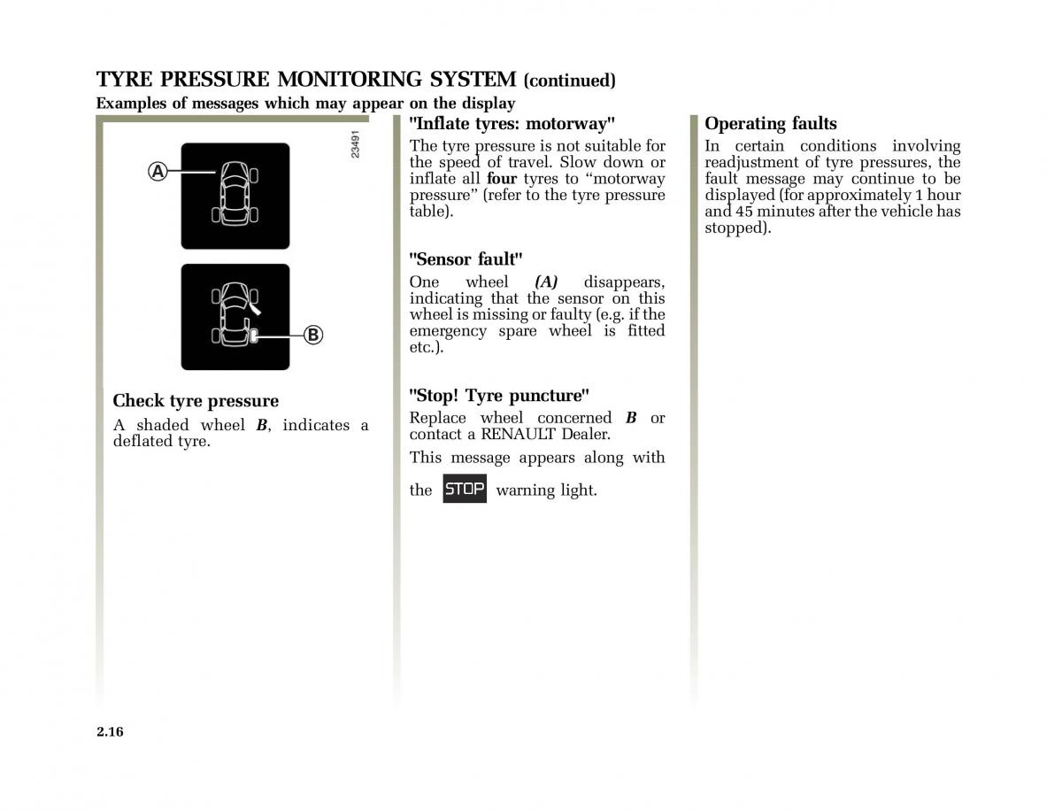 Renault Modus owners manual / page 111