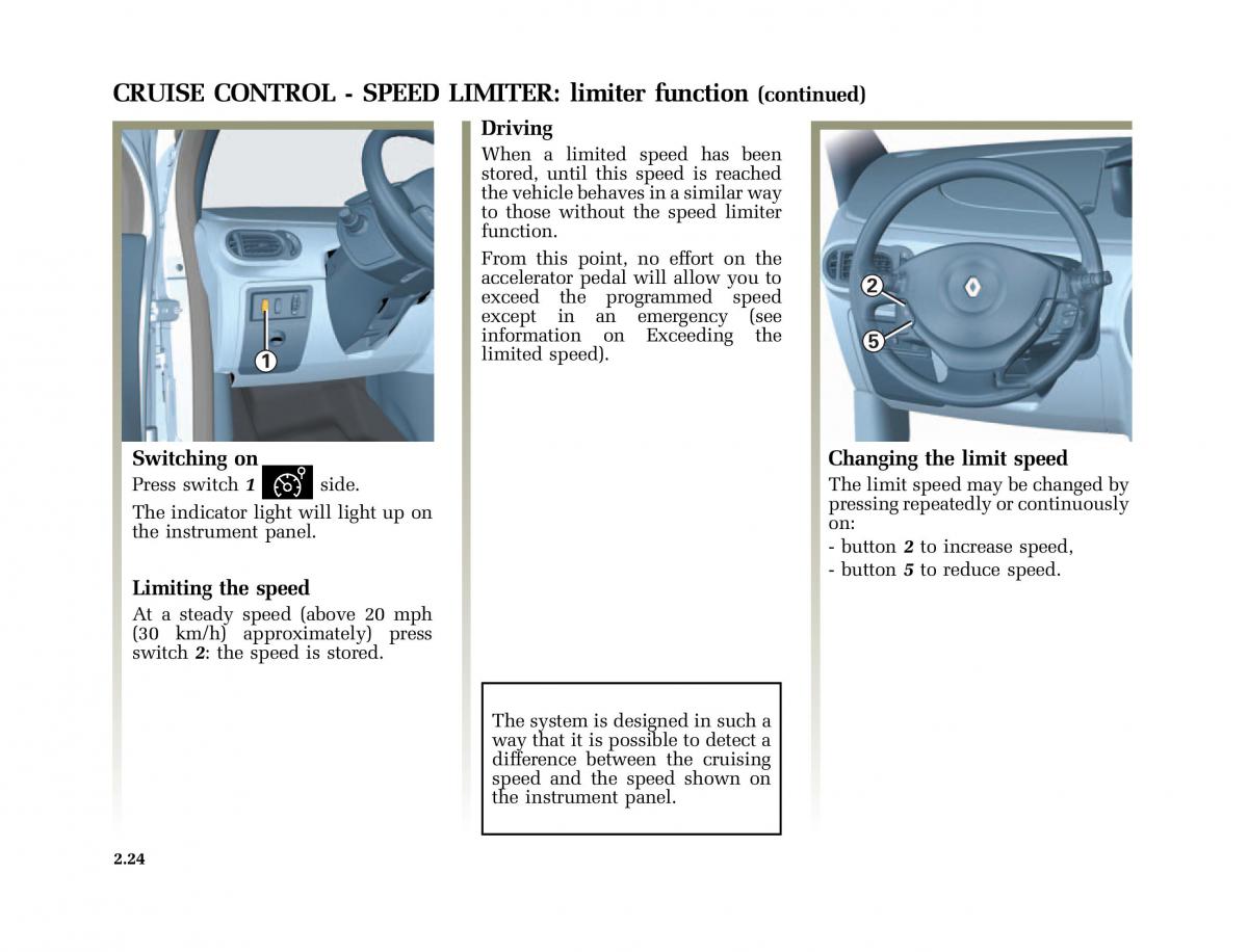 Renault Modus owners manual / page 119