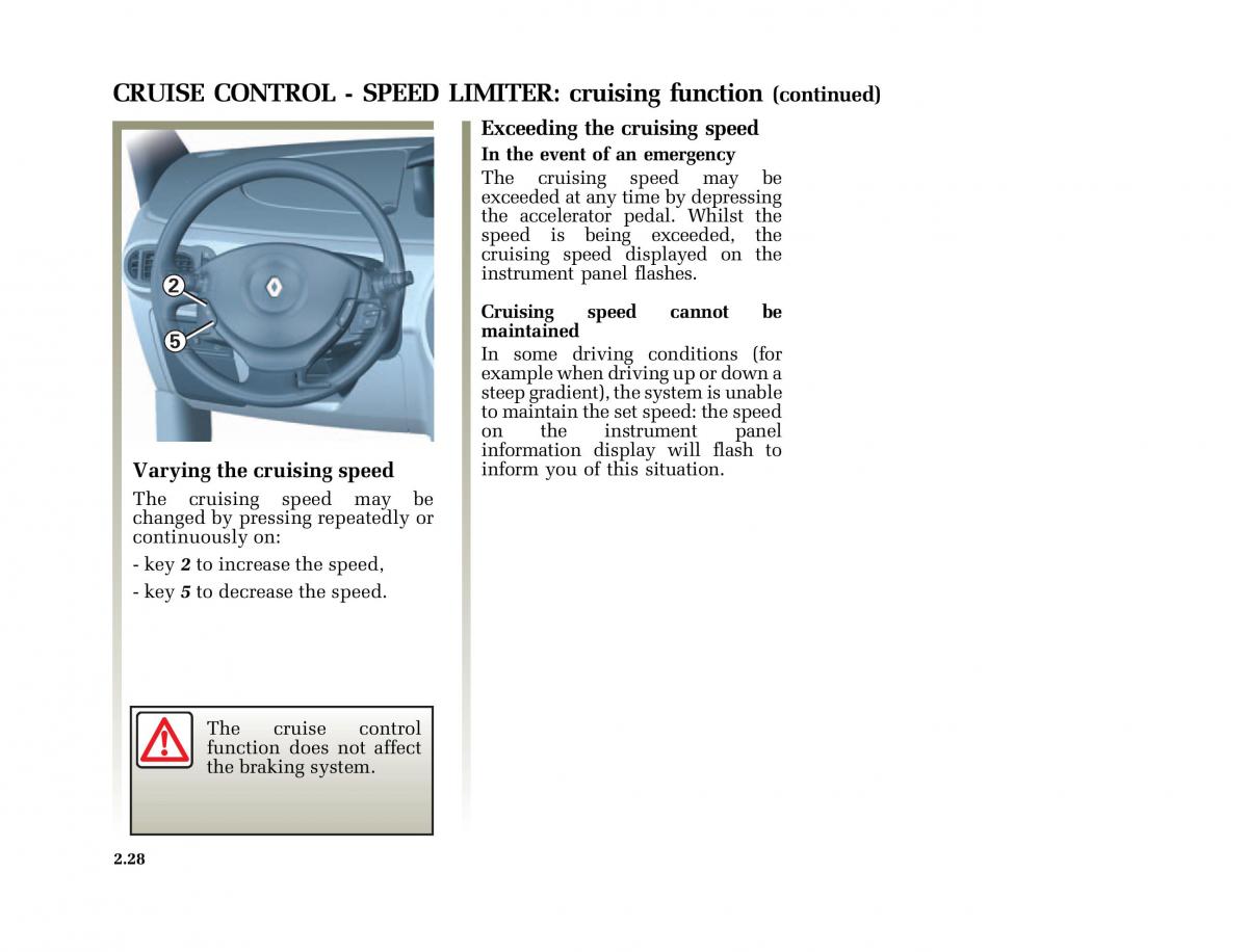 Renault Modus owners manual / page 123