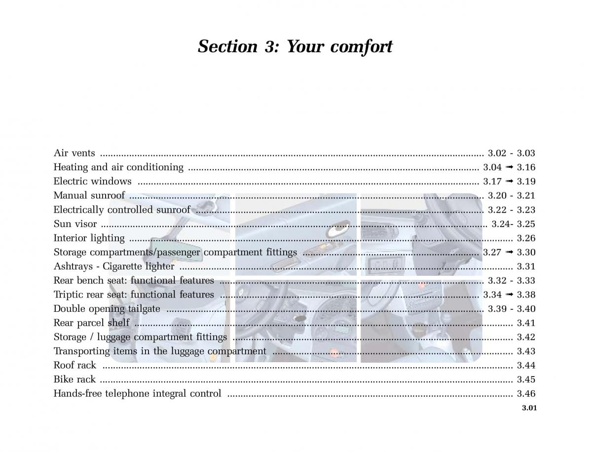 Renault Modus owners manual / page 136