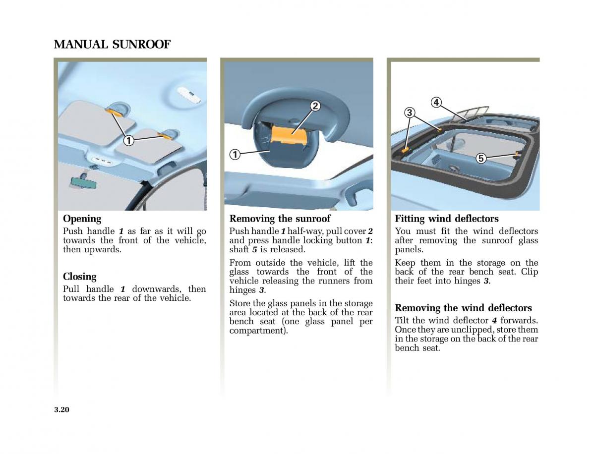 Renault Modus owners manual / page 155