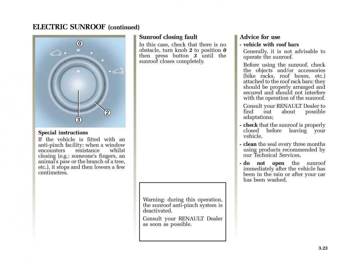 Renault Modus owners manual / page 158