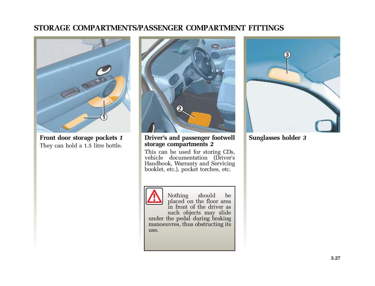 Renault Modus owners manual / page 162