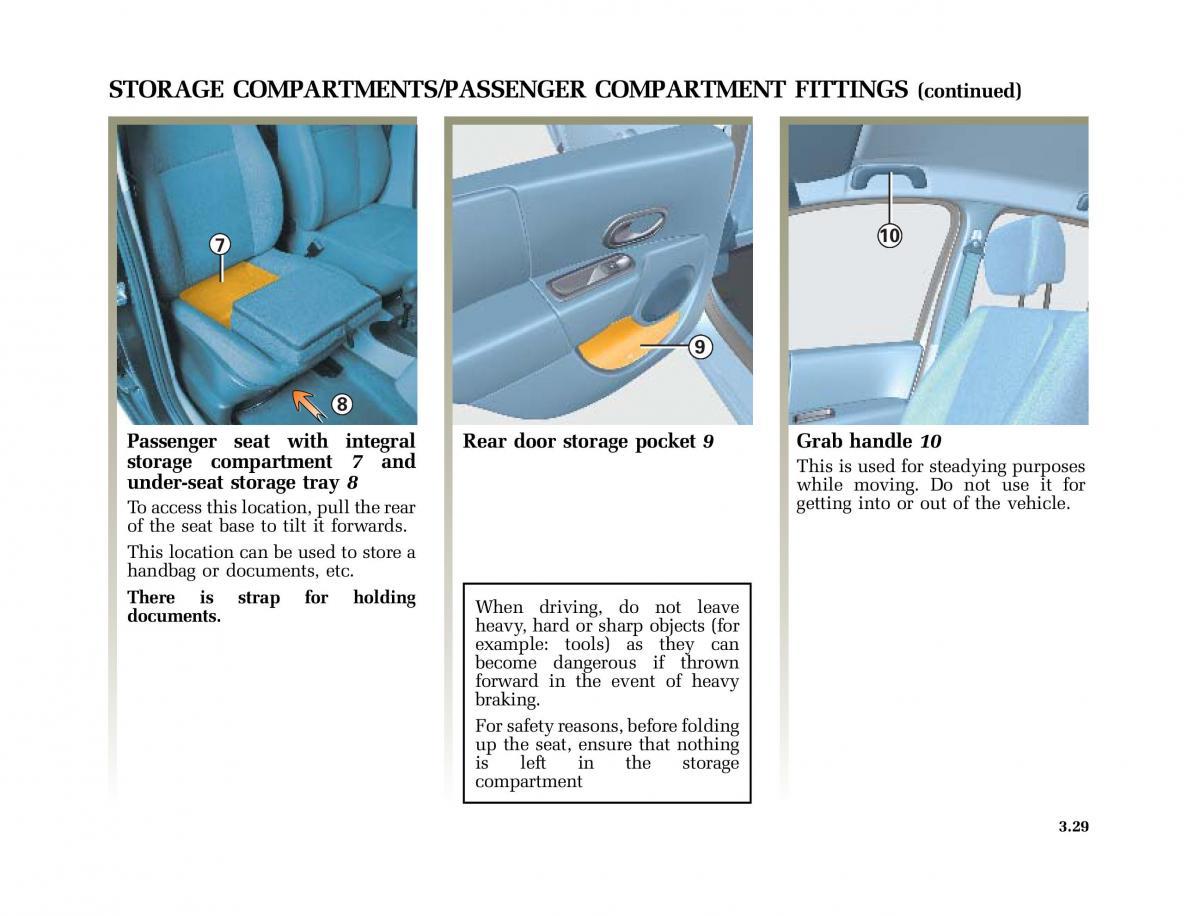 Renault Modus owners manual / page 164