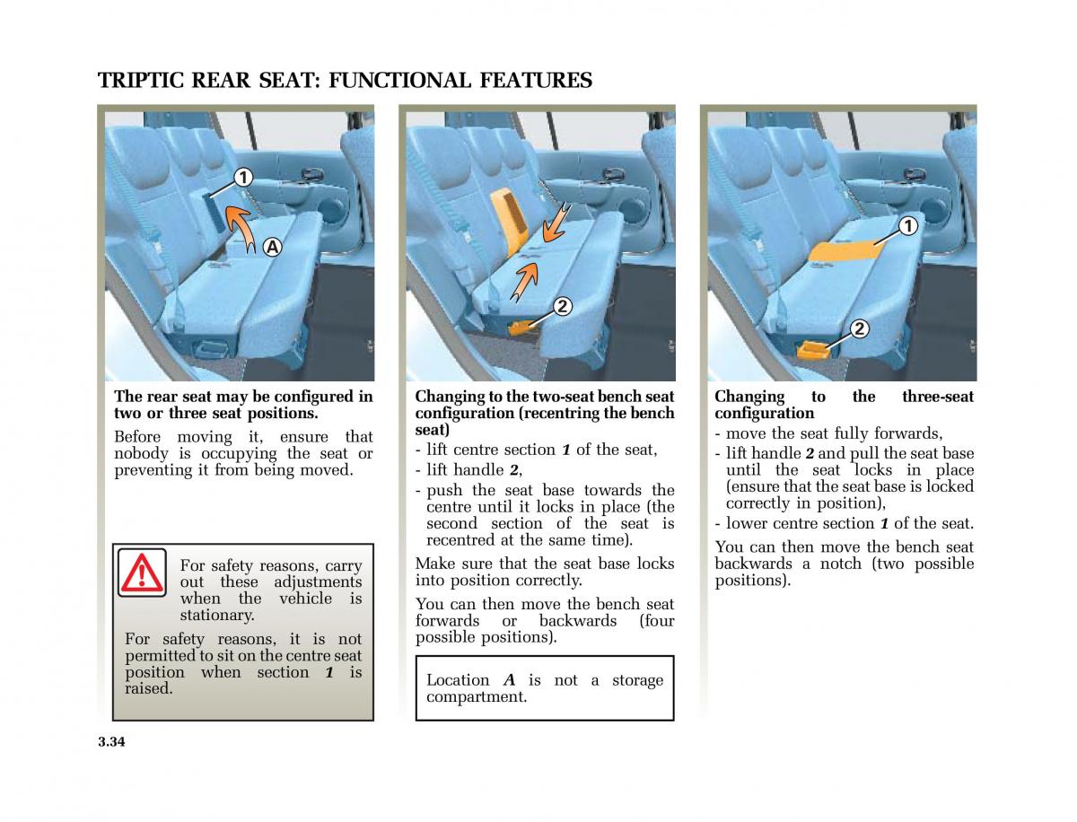 Renault Modus owners manual / page 169