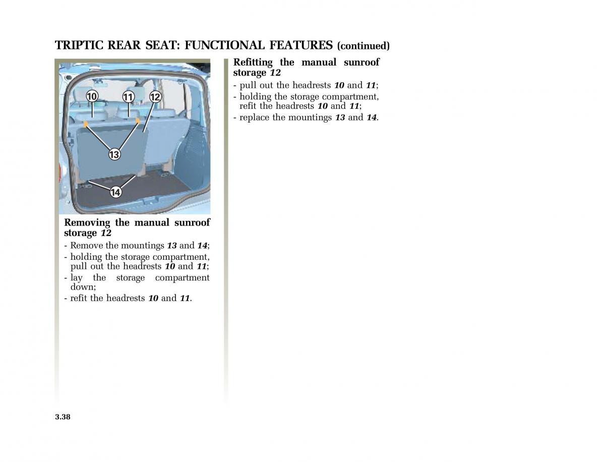 Renault Modus owners manual / page 173