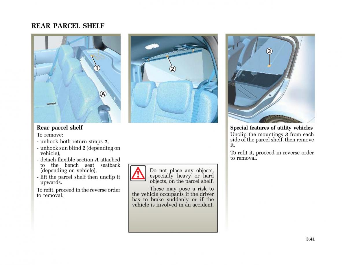 Renault Modus owners manual / page 176