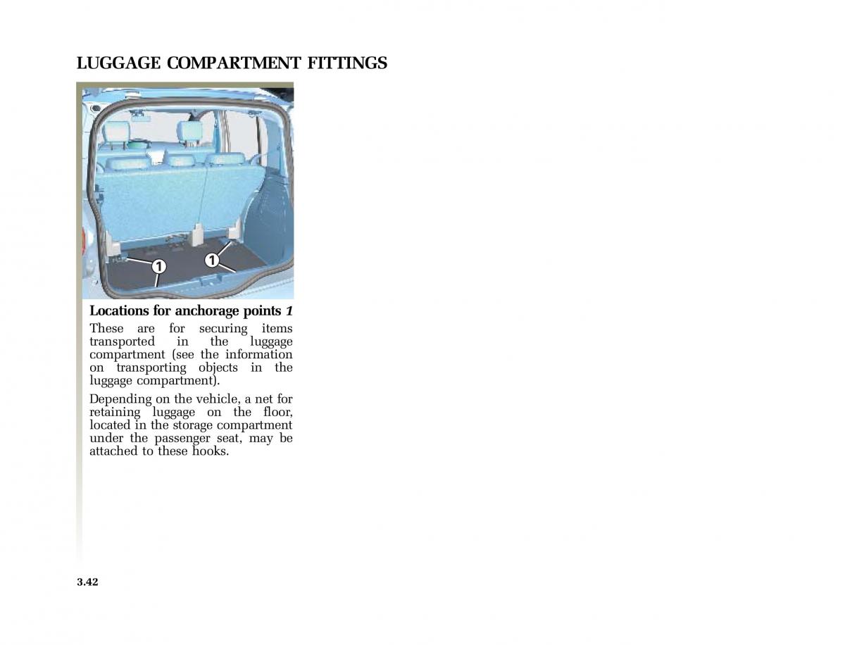 Renault Modus owners manual / page 177