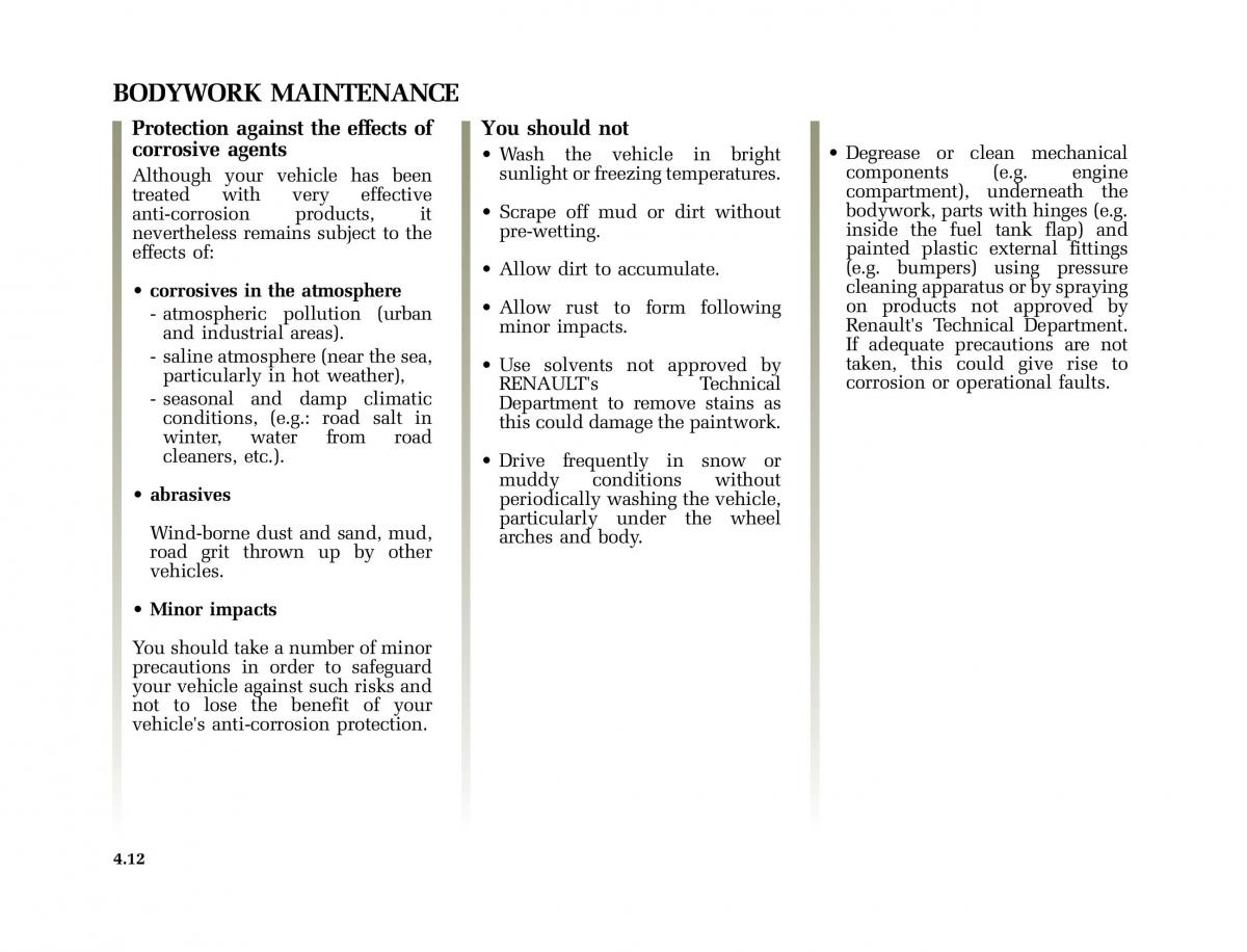 Renault Modus owners manual / page 193