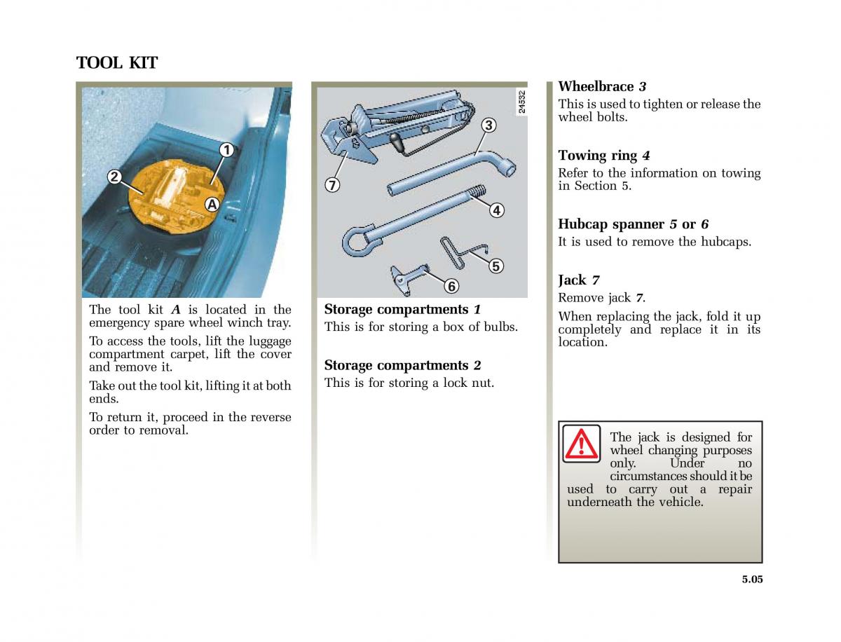 Renault Modus owners manual / page 200