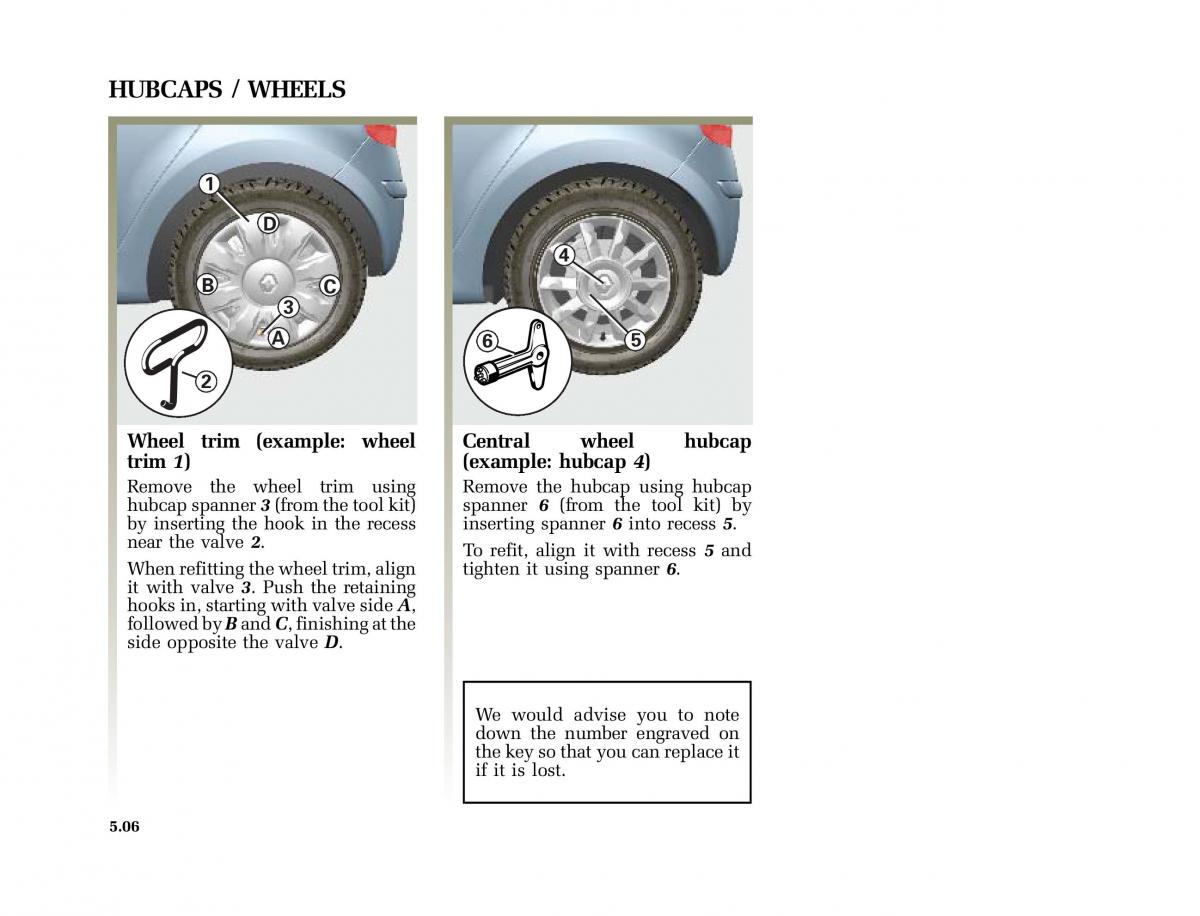 Renault Modus owners manual / page 201