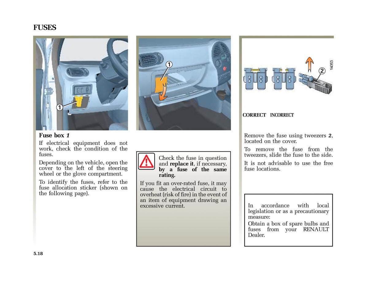 Renault Modus owners manual / page 213